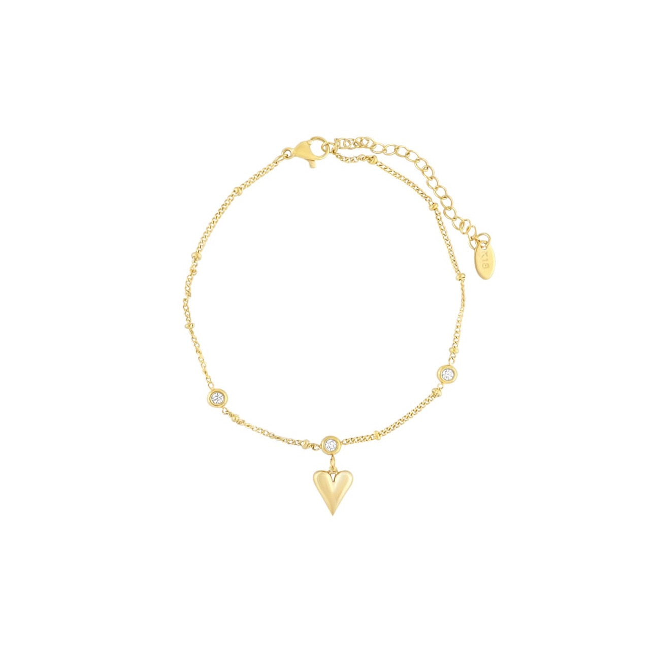 Hearty Anklet