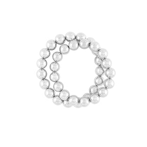 Stainless Bead Bracelet 10mm